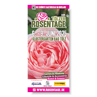 Tölzer Rosentage 2025 Flyer